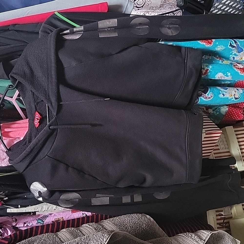 GUESS cropped hoodie XL